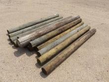 13 8' CORNER FENCE POSTS