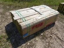 BUNDLE OF 240 PIECES 6' X 6" WOOD FENCE
