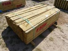 BUNDLE OF 240 PIECES 6' X 6" WOOD FENCE