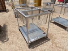 STAINLESS STEEL PORTABLE STORAGE CART