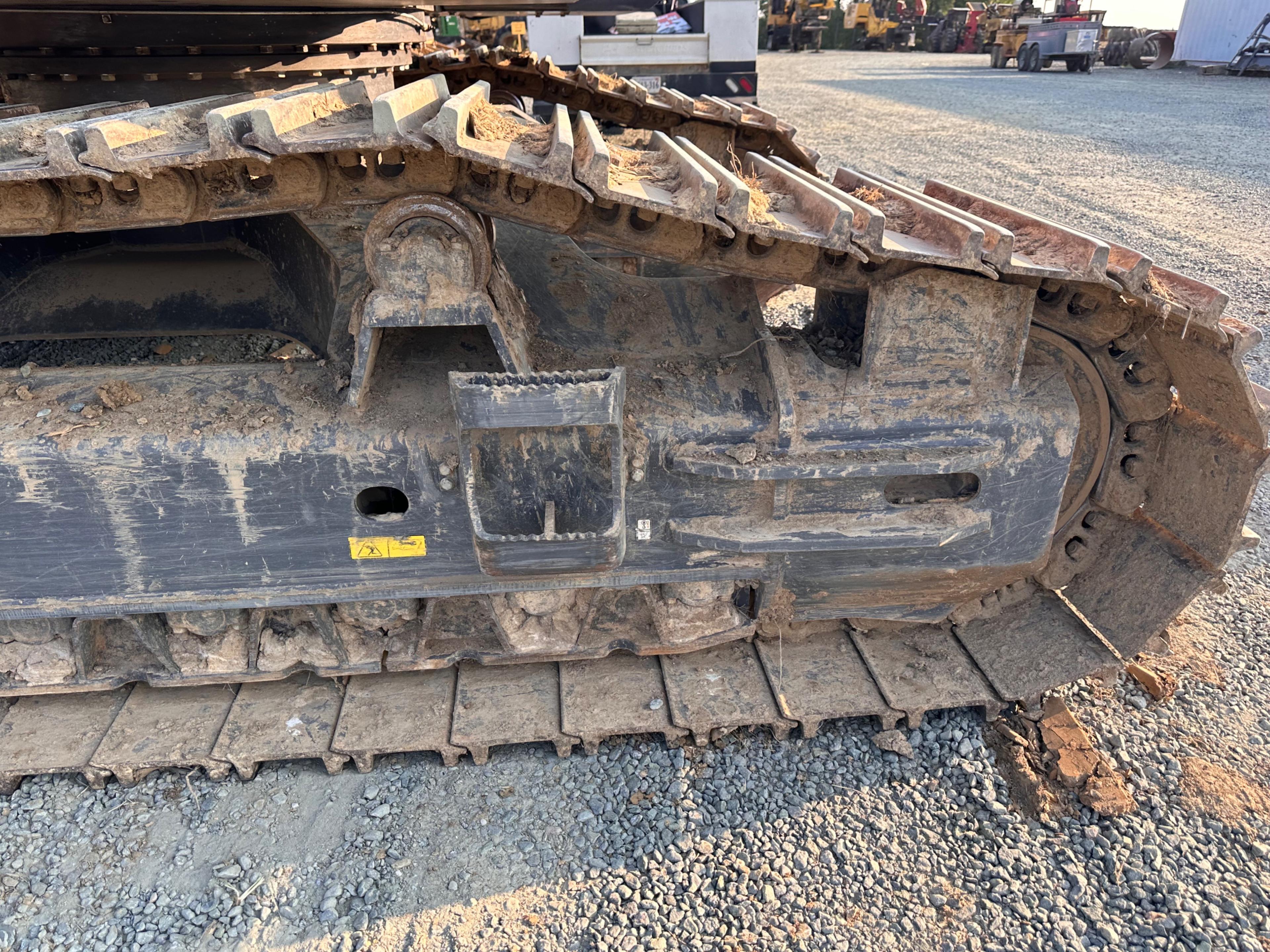 Doosan DX225LL Excavator With Rotodec Grapple Attachment