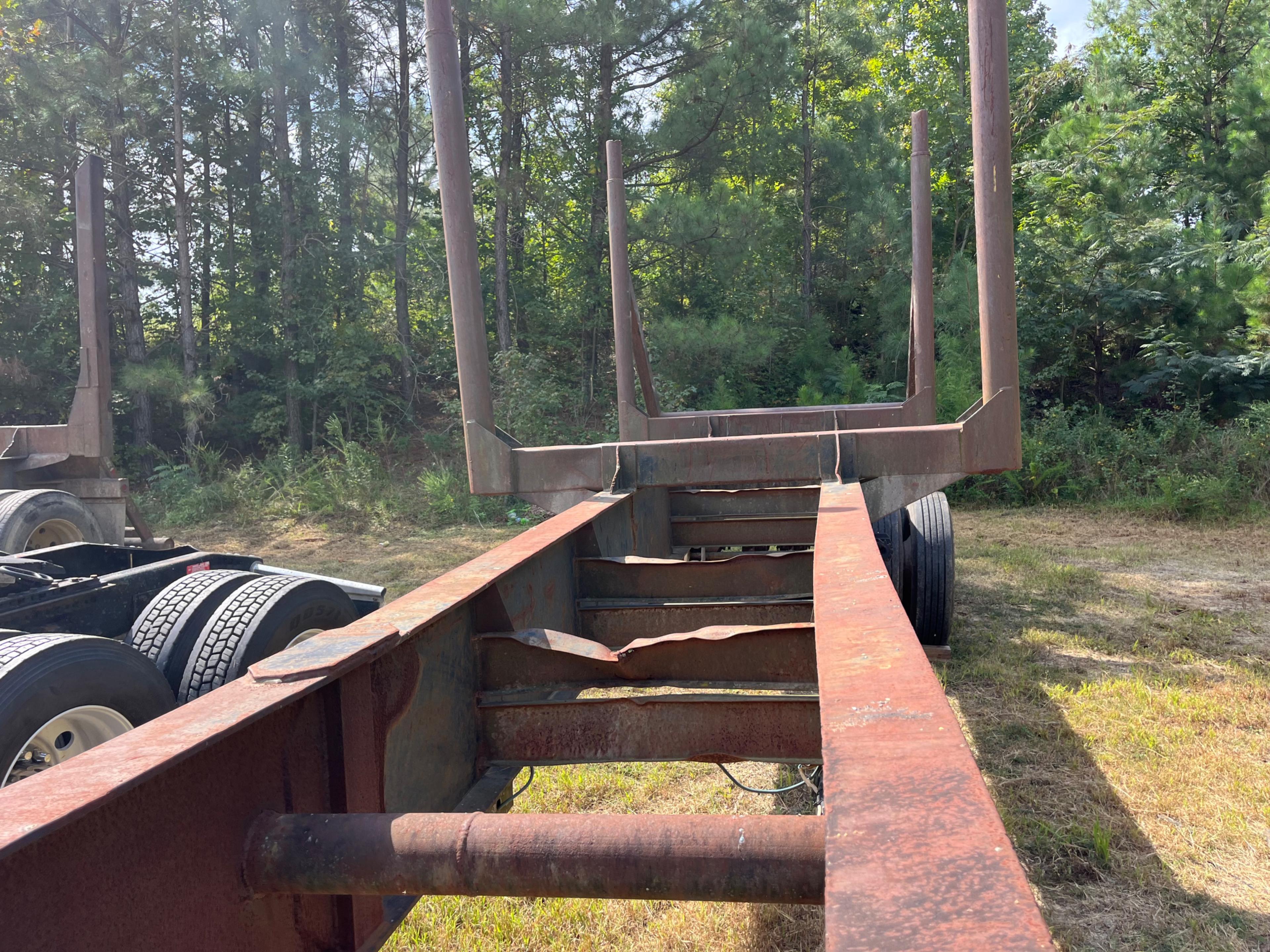 1996 Clark Log Trailer