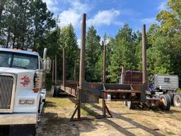 1996 Clark Log Trailer