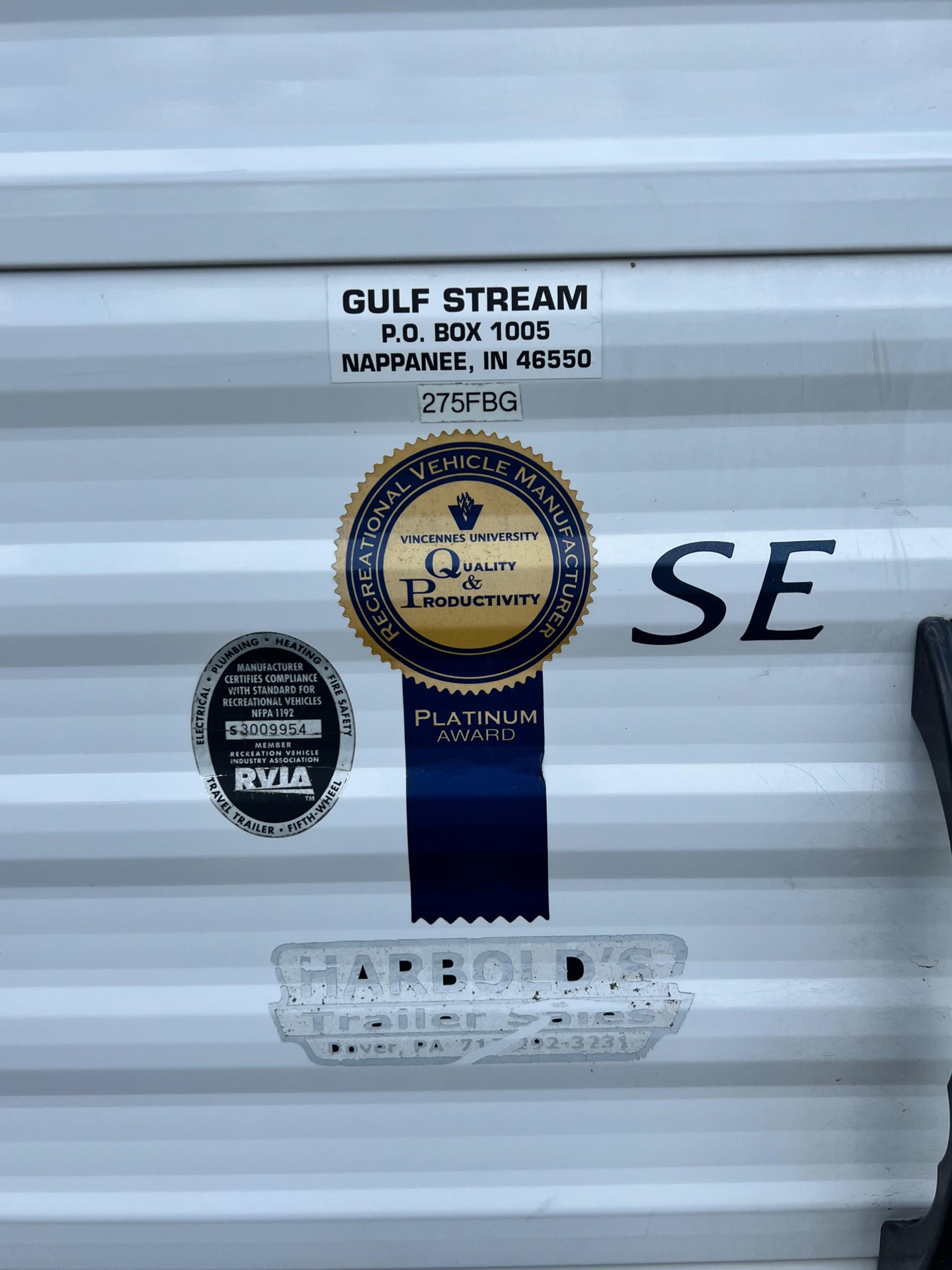 2013 Gulf Stream Track & Trail 27 RTH Trailer