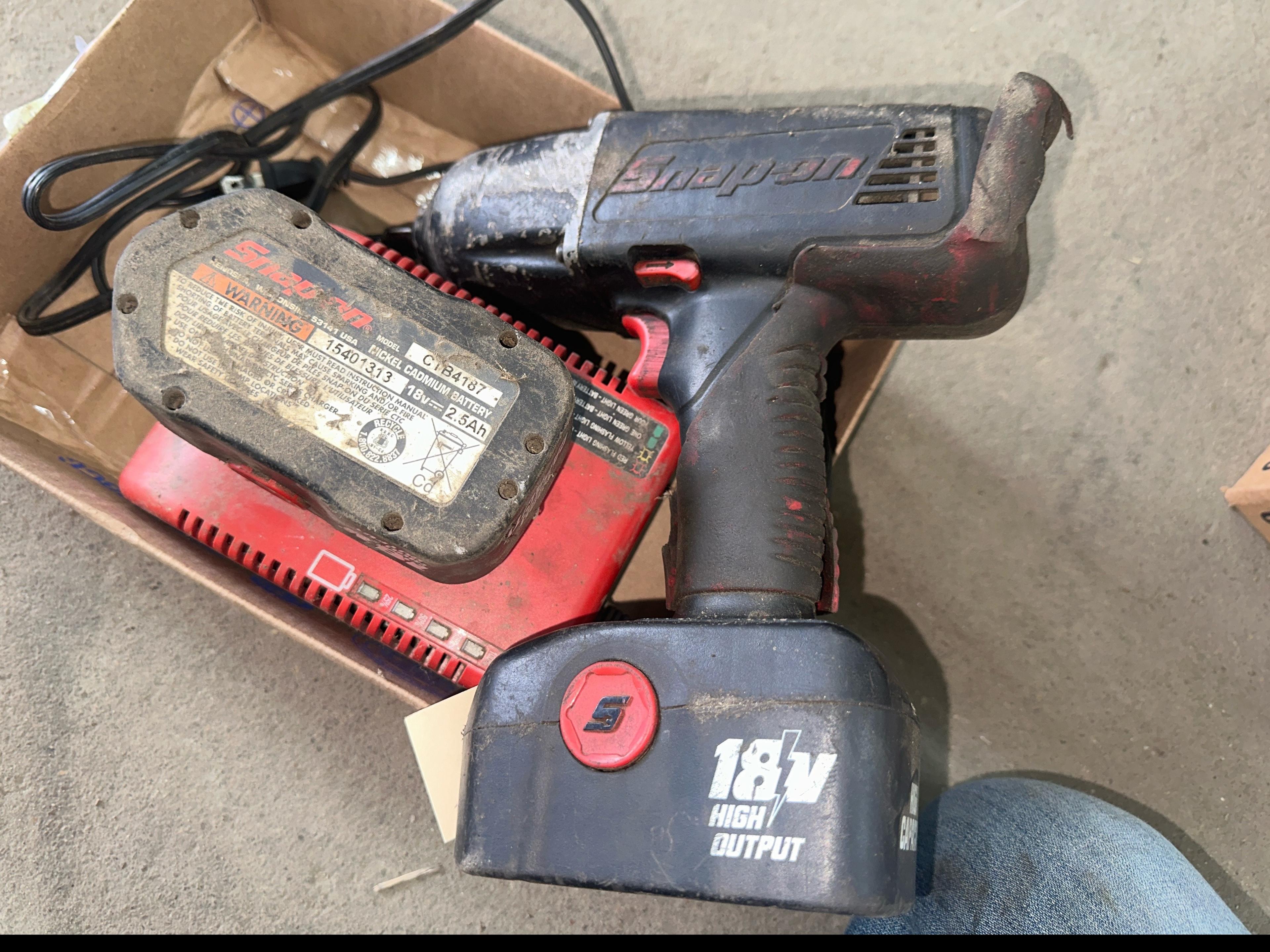 Snap On 1/2â€� Cordless Drill
