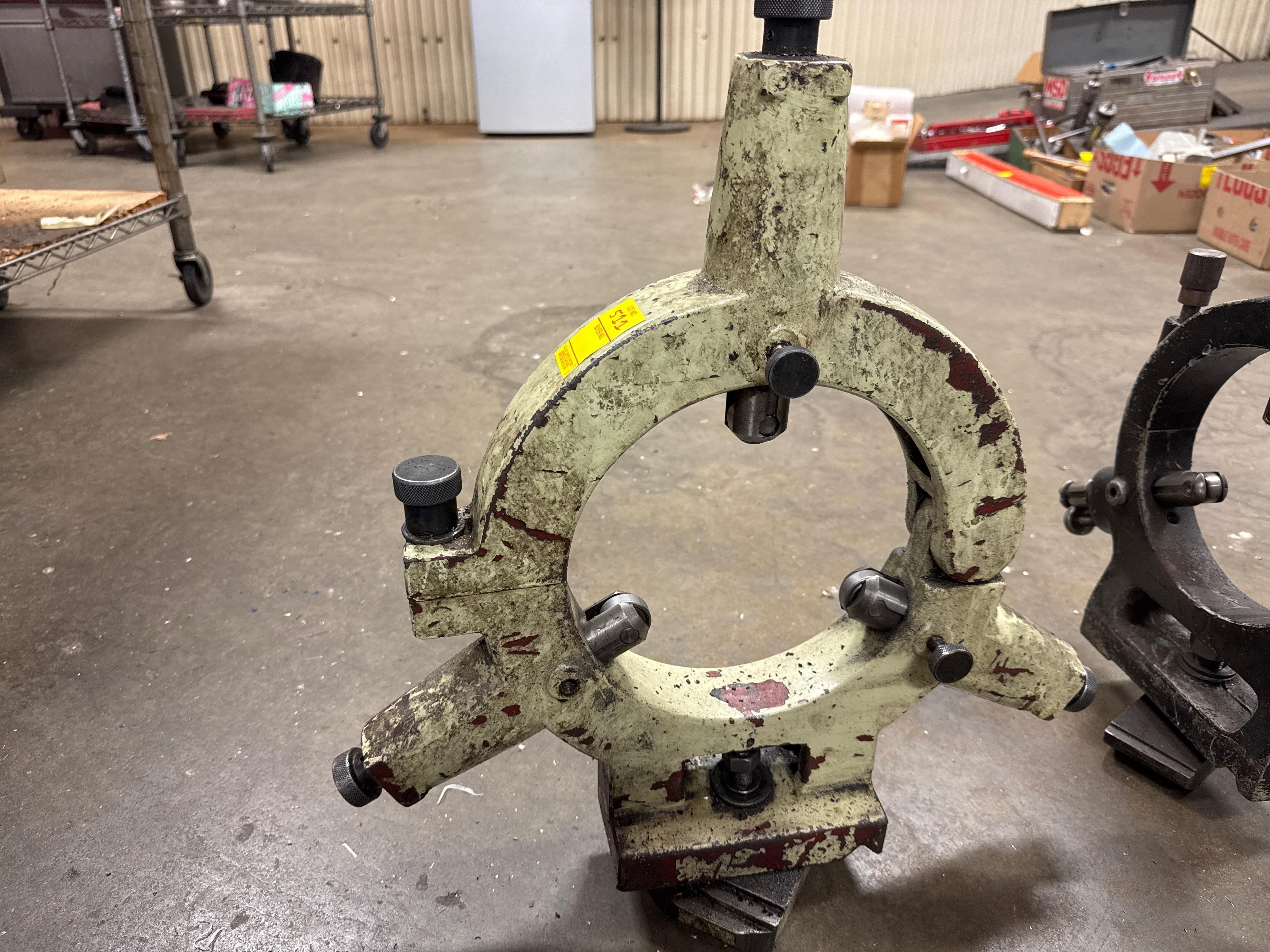 Lathe steady rest
