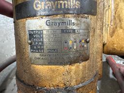 Graymills pump and reservoir