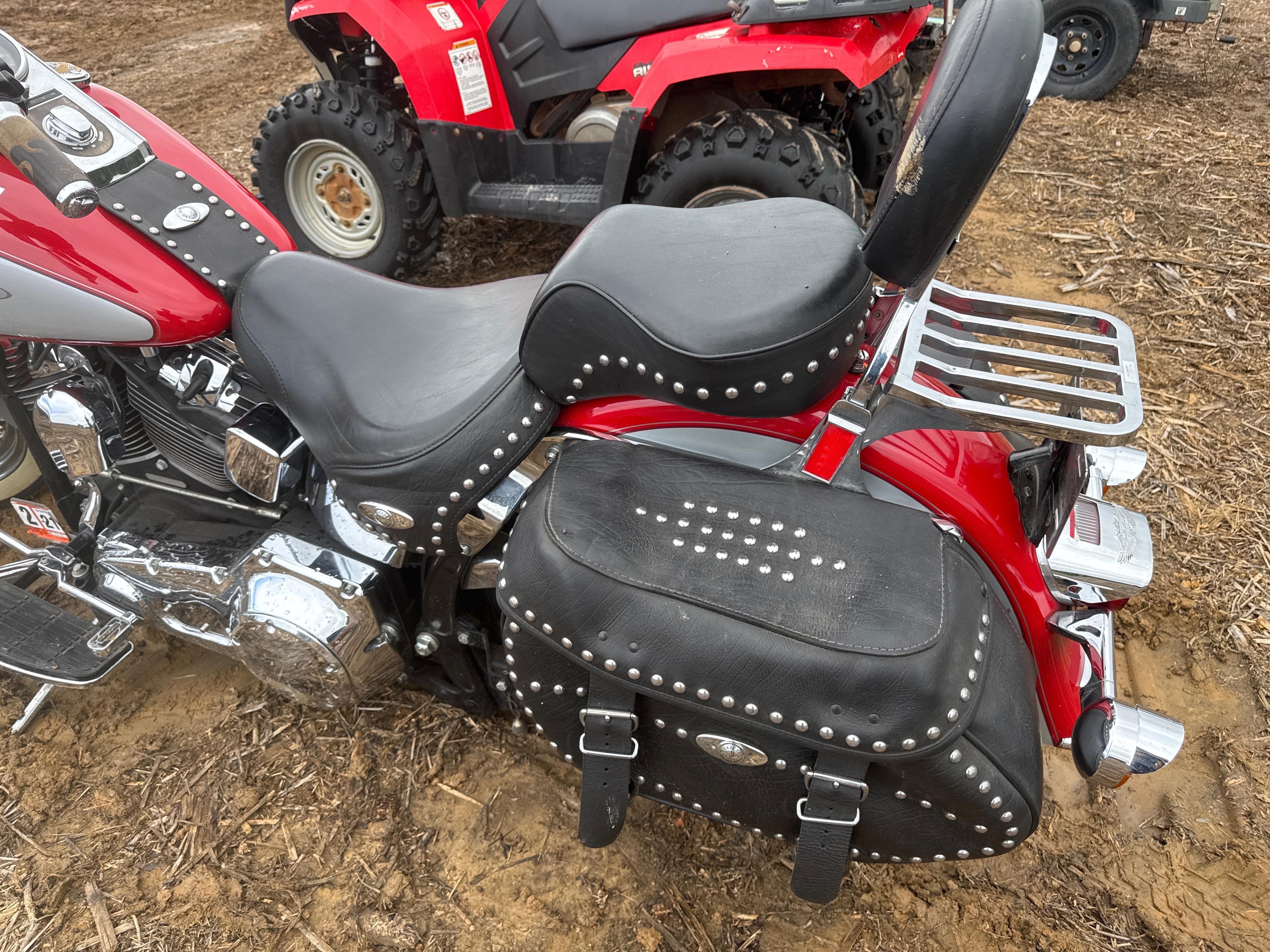 2002 Harley-Davidson Softail  FLSTCI Motorcycle