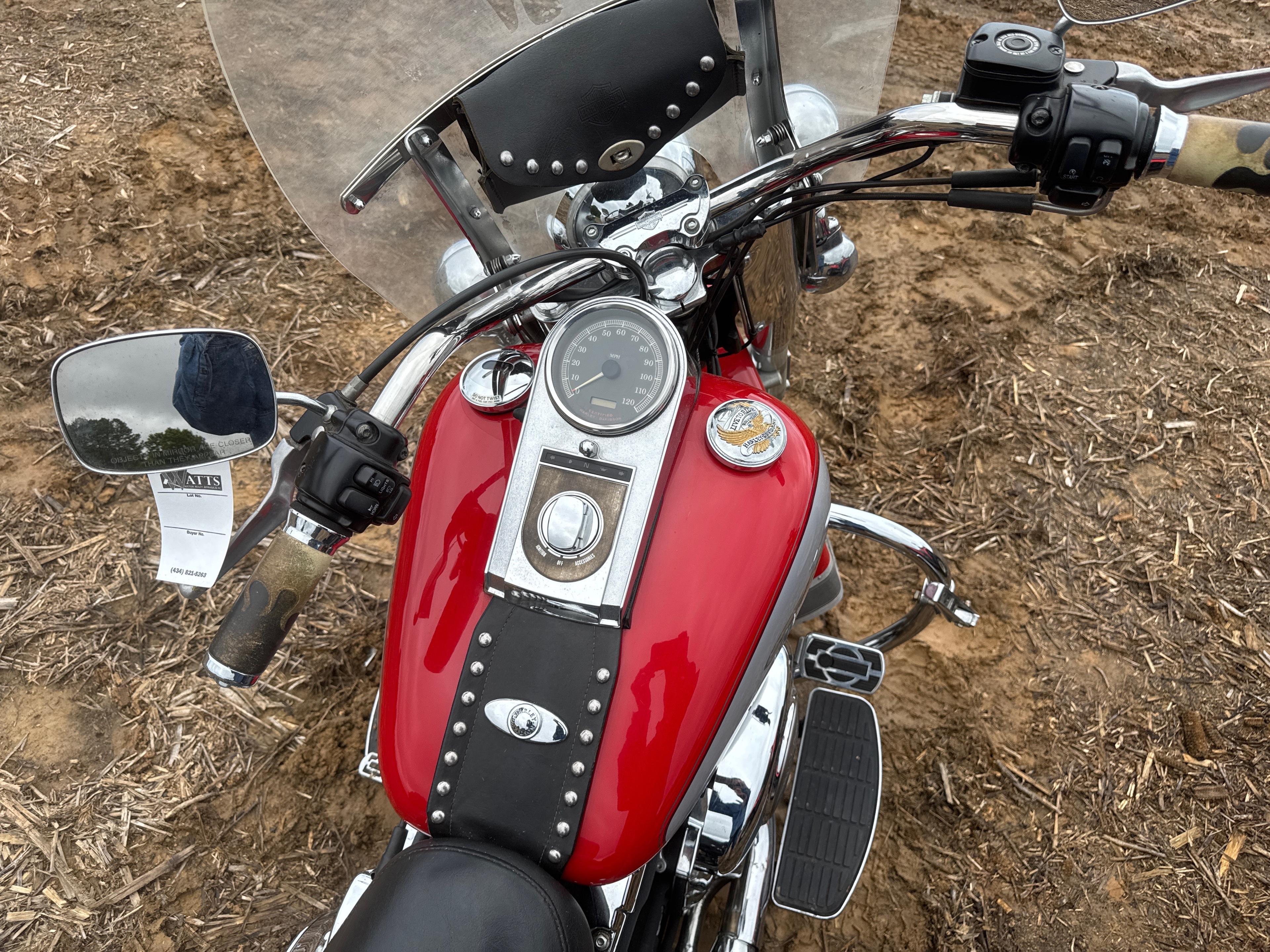 2002 Harley-Davidson Softail  FLSTCI Motorcycle