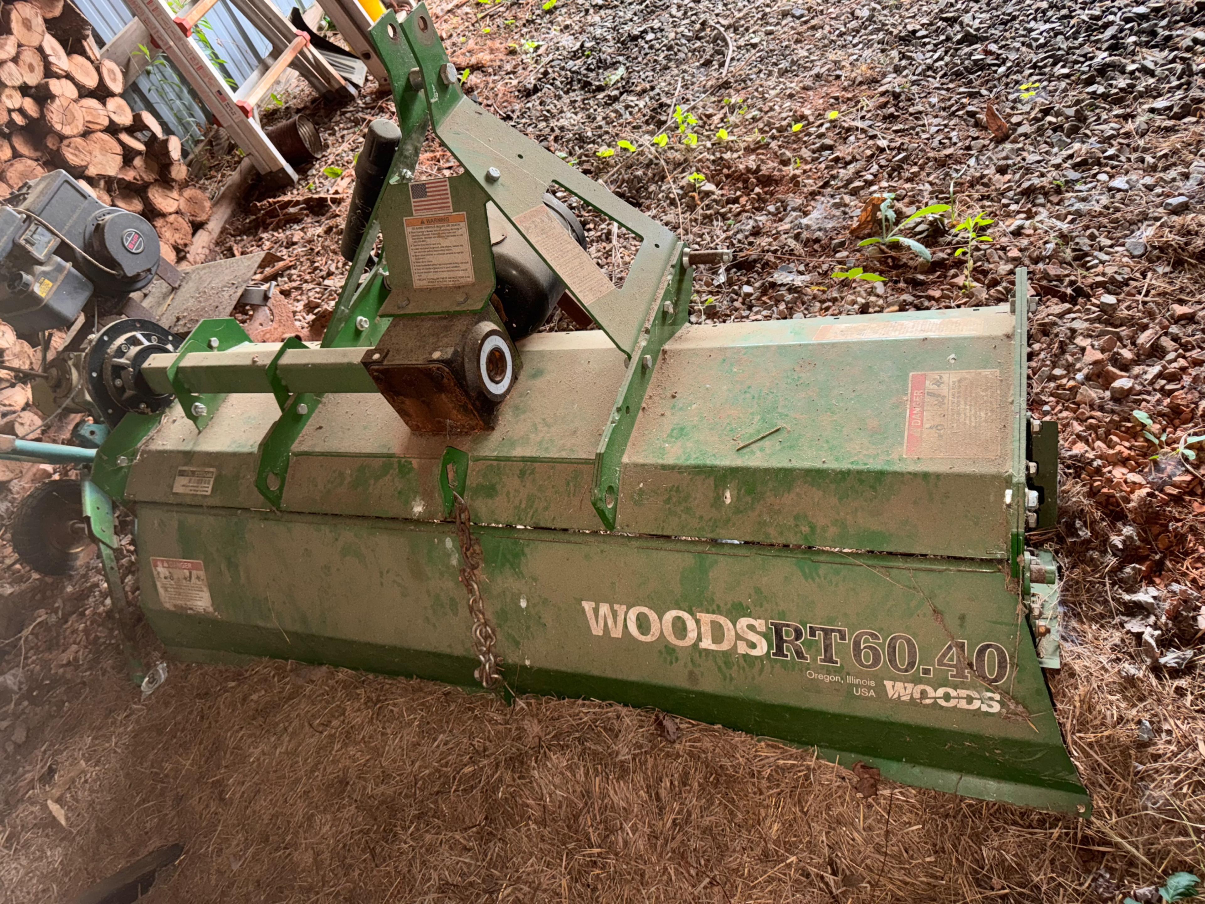 Woods RT 60.40 Rotary Tiller (Lightly Used)