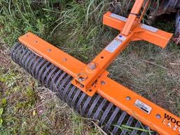 Woods LRS72P Premium 72" 3pt hitch landscape rake