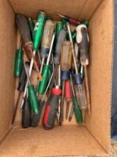 Box lot Slam Full of  screw drivers