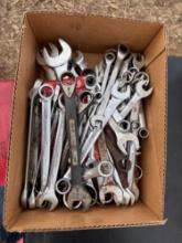 Box Lot Slam Full of Wrenches Box Craftsmen Cobalt & More