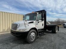 2007 International 4400 Flatbed Dump Truck