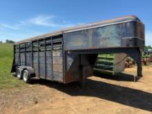 1996 Delta Livestock Trailer