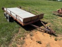 Homemade 6 ft x 14 ft Utility Trailer