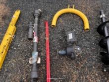 New County Line Post Hole Digger with 2 Different size Augers