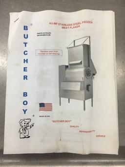 BUTCHER BOY, MODEL AUMF, SN 504, FROZEN MEAT FLAKER
