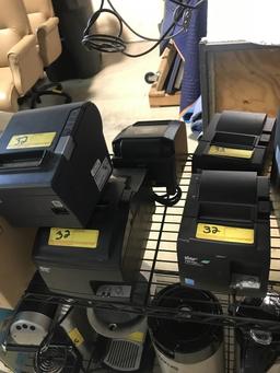 EPSON RECEIPT PRINTERS (1) MODEL SP700 WITH CORD, (1) MODEL M244A (EXCLUDES CORD), (1) MODEL TSP650