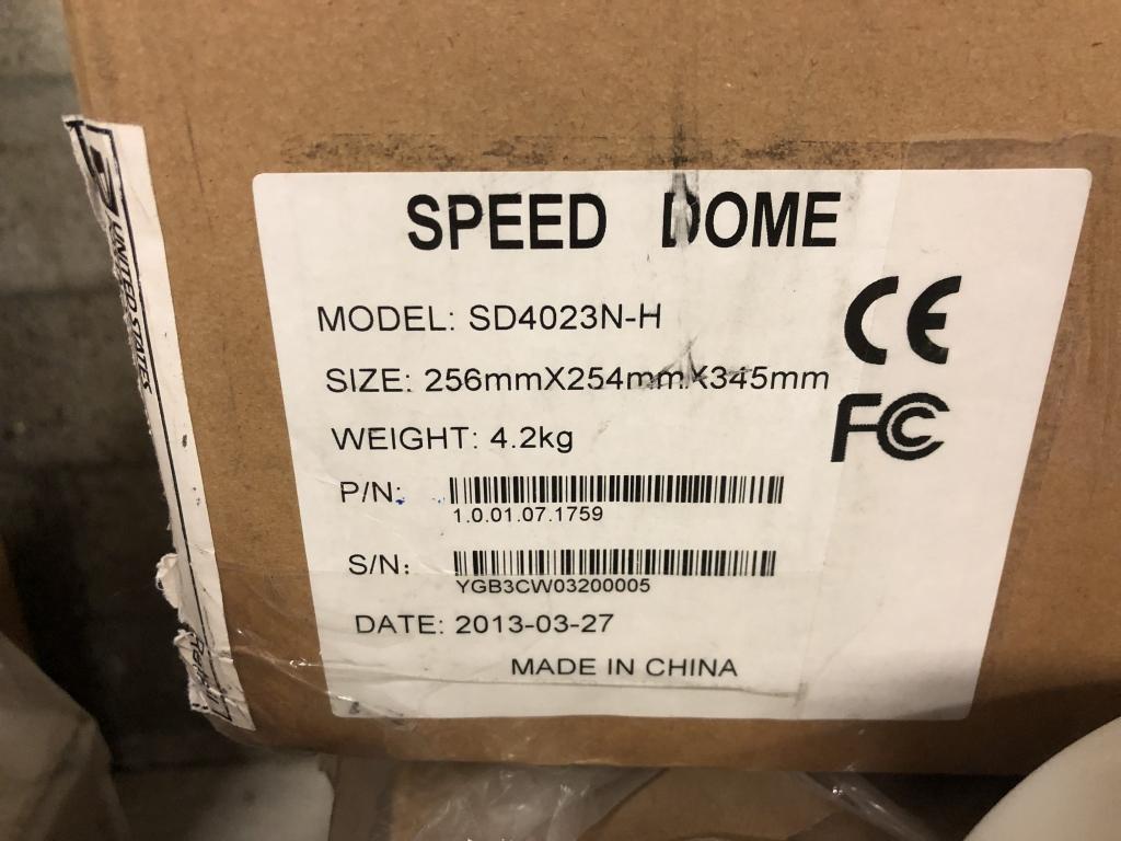 DAHUA SPEED DOME CAMERAS
