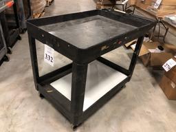 RUBBERMAID PLASTIC ROLLING CARTS