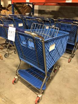 PLASTIC SHOPPING CARTS