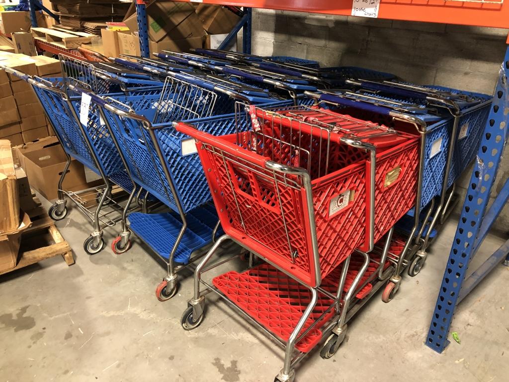 PLASTIC SHOPPING CARTS