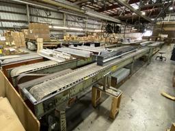 LOT CONSISTING OF (3) MOTORIZED CONVEYOR LINES