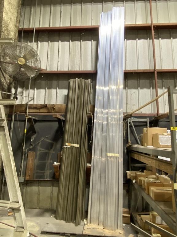 LOT CONSISTING OF ALL ALUMINUM INVENTORY IN AREA