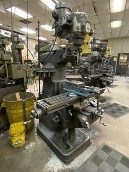 BRIDGEPORT MILLING MACHINE MODEL 153076