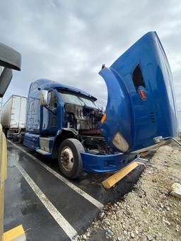 2012 PETERBILT 587 SLEEPER TRACTOR TRAILER TRUCK