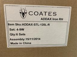 SETS OF: COATES LADIES ADDAX BLADE IRONS -