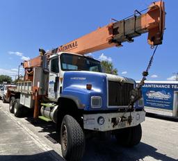 2002 INTERNATIONAL CRANE (MODEL 1300) TRUCK (TRUCK 11)