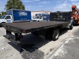 2013 FORD F550 SUPER DUTY FLATBED