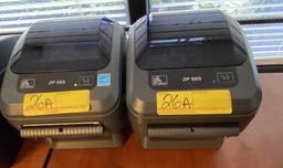 ZEBRA PRINTERS, MODEL ZP-505
