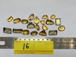LOT CONSISTING OF LOOSE CITRINE