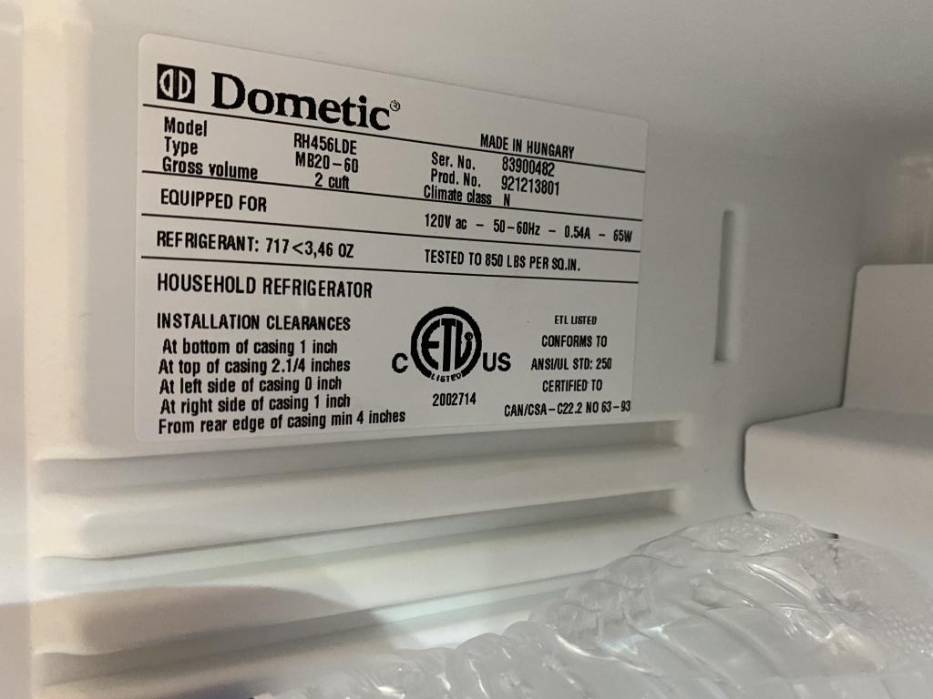 DOMETIC RH 456 LDE ABSORBER COOLING MINI BAR/REFRIGERATOR