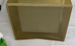 BIG MESH GOLD CEILING LAMP