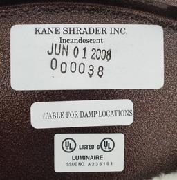 KANE SHRADER ROCKBOTTOM LIGHT 18" DIAMETER X 5" HEIGHT