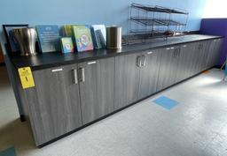FRONT DESK COUNTERS AND CABINETS
