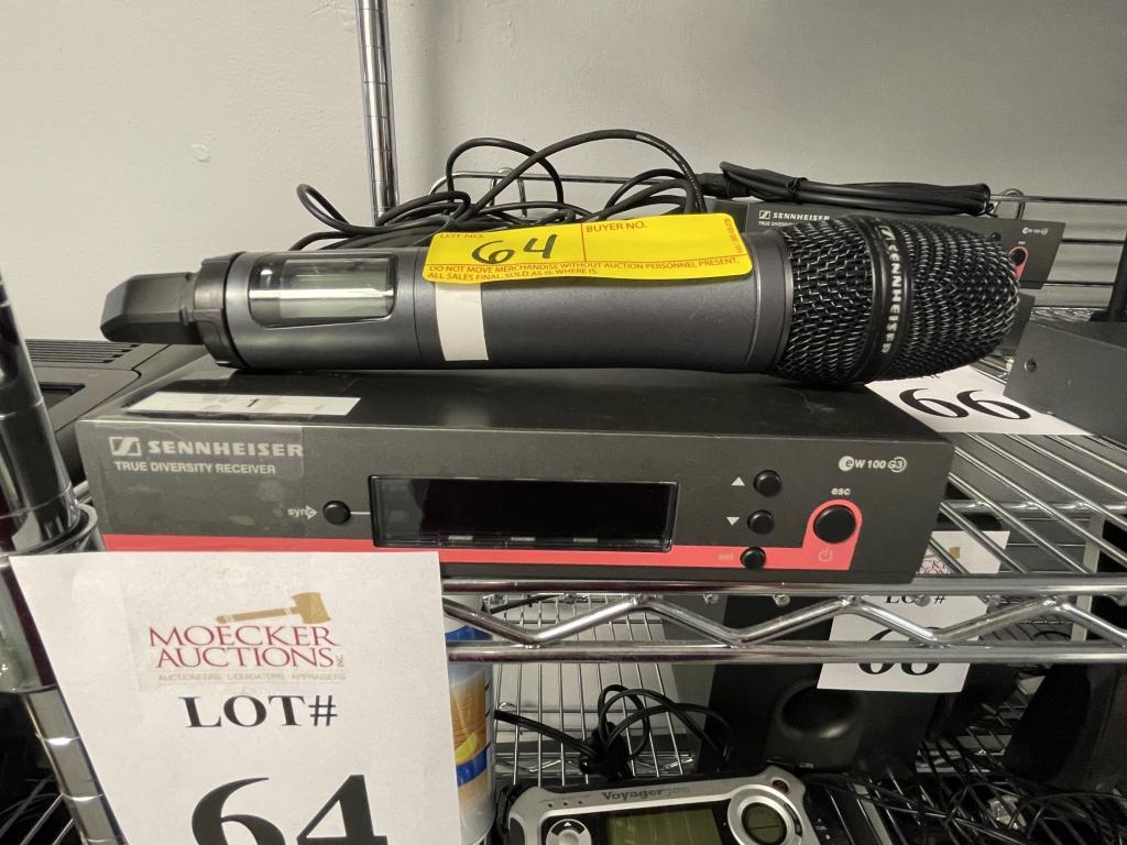 SENNHEISER TRUE DIVERSITY WIRELESS MIKE SYSTEM