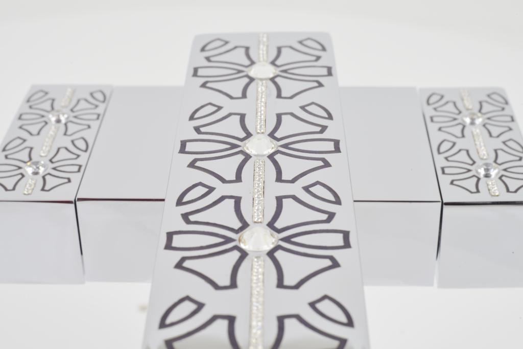 MALVASIO DESIGNS EMBELLISHED MODERN FAUCET