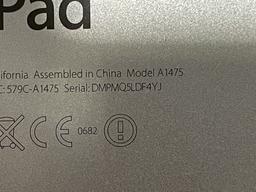 APPLE IPAD AIR, MODEL A1475