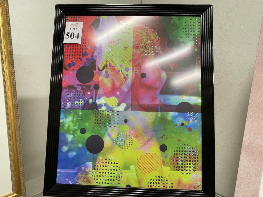FRAMED PRINT ON CANVAS
