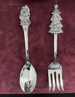 TOWLE HOLIDAY SALAD SERVING SET
