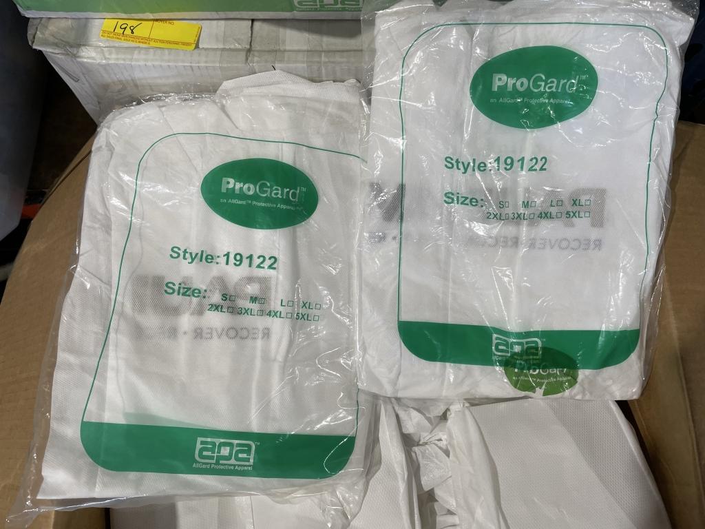 CASES OF PROGUARD TYVEK ASSORTED SIZED