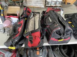 LOT CONSISTING OF (5) ASSORTED HUSKY TOOL BAGS