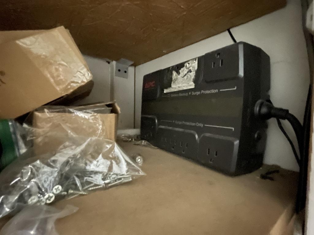 LOT CONSISTING OF CONTENTS OF CLOSET