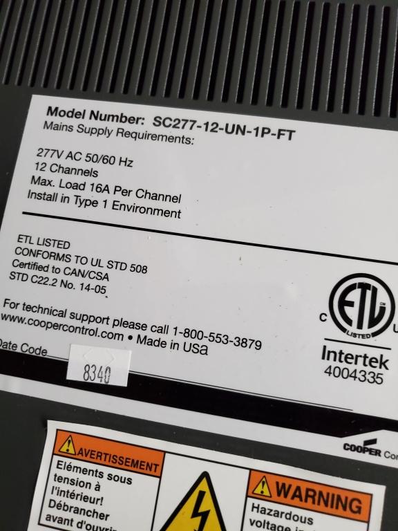 EATON UNIVERSAL SOURCE CONTROLLER, 12 CHANNEL