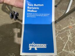 PROBASIC 2-BUTTON BARIATRIC ADJUSTABLE WALKER